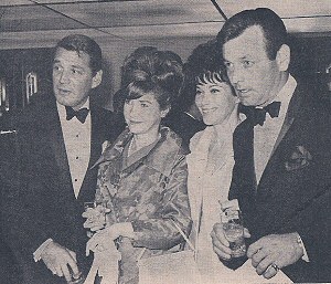 Gene & Betty Barry; David Janssen