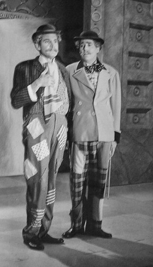 Gene Barry and Peter Lawford, the Dinah Shore Chevy Show