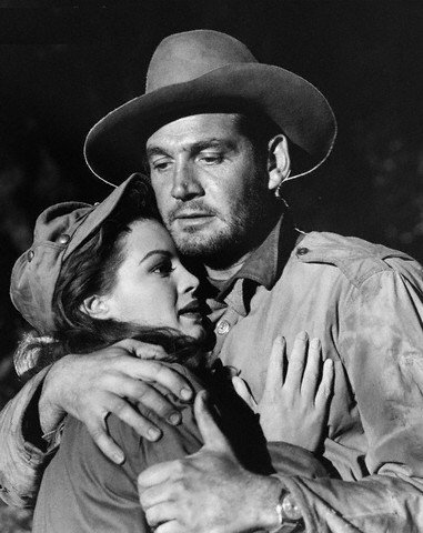 Gene Barry and Angie Dickenson