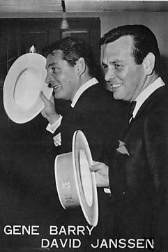 Gene Barry and David Janssen