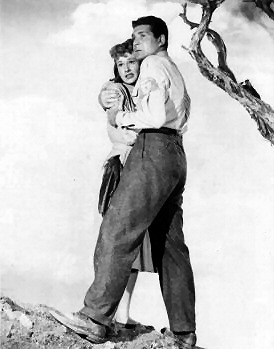 Gene Barry playing Dr. Clayton Forrester