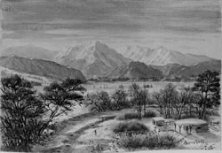 Uinta Mountains near Granger, Wyoming Territory