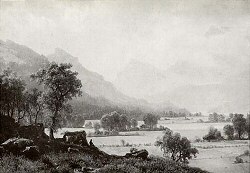 View near Mount Rigi, Lake Lucerne, Switzerland