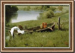 A River Landscape, Westphalia