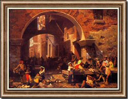 The Portico of Octavia, Rome