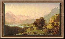 Bernese Alps, as Seen near Kusmach