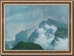 Blue Clouds in the Rockies