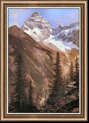 Canadian Rockies Asulkan Glacier