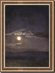 Cloud Study, Moonlight