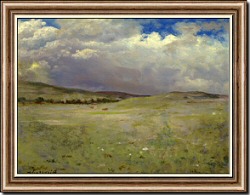 Clouds Coming over the Plains