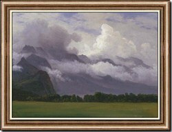 Clouds in Owens Valley