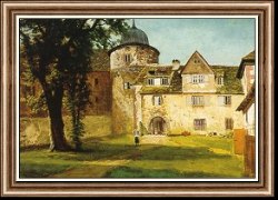 Courtyard of a Manor House