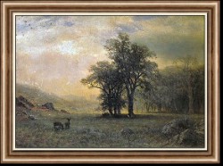 Deer in a Landscape