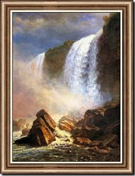 Falls of Niagara from Below