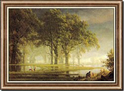 Landscape with Deer, After the Storm