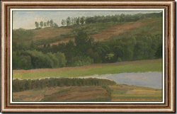 Landscape with Pond, Westphalia, Germany