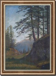 Landscape with Trees and Valley