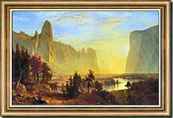 Looking Down Yosemite Valley