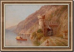 Mediterranean Coast with Railway