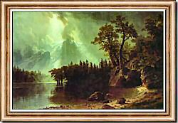 Passing Storm over the Sierra Nevadas