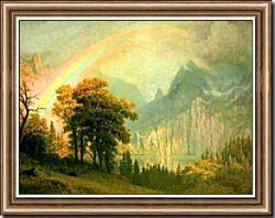 Rainbow over the Sierra Nevadas