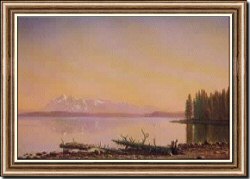 Reflections on a Western Lake