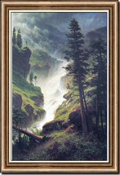 Rocky Mountain Waterfall