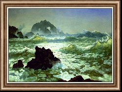 Seal Rocks off Pacific Coast