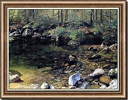 Shady Pool, White Mountains, New Hampshire