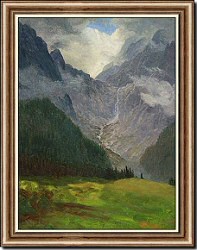 Storm in the Rocky Mountains