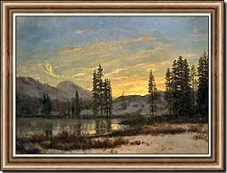 Western Landscape into the Rocky Mountains