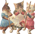 Three little kittens